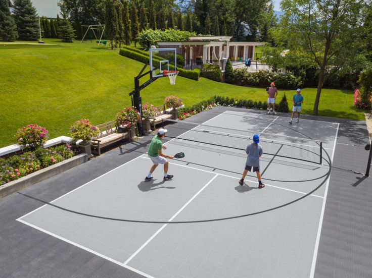 snapsports multi sport backyard court build landscape salt lake city by snapsports® athletic floors & outdoor courts houzz